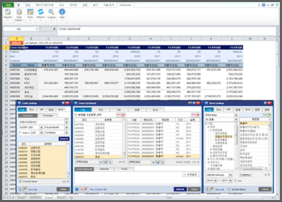 By providing various item choice techniques and screens about the enterprises, sectors and related Data (Financial affairs, stock prices, economic variables) it helps the editing and the management of the portfolio of user and support the data output of 2 dimensions and 3 dimensions and analysis on outcome